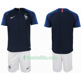 Günstige Fußballtrikots Frankreich 2 star Kinder Heimtrikot WM 2018
